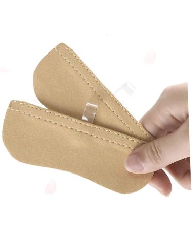 FRCOLOR Heel Cushion Pads for Women - 2 Pairs Non-Slip Heel Grips & Inserts for High Heels & Pumps - Comfortable Leather Liner for Heel Slippage - Buy Online on GoSupps.com