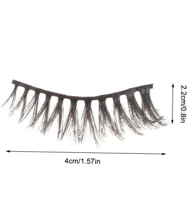 Beaupretty 8 Pairs Chemical Fiber False Eyelashes Fake Lashes Natural Halloween Fake Natural Look Fake Lashes Reusable Fake Eyelashes False Lashes Natural Fluffy Cosmetics Miss - Buy Online on GoSupps.com