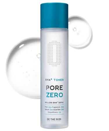 BE THE SKIN BHA+ 85% Willow Bark Toner - Daily Pore Exfoliating Toner with Salicylic Acid - Blackhead & Sebum Control Alcohol-Free Fragrance-Free for Acne Prone Skin Korean Skincare 5.07 fl oz