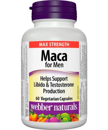 Webber Naturals Super Prostate 110 Softgels Helps Relieve Urological Symptoms Comprehensive Formula Containing Saw Palmetto & Maca for Men 60 Capsules Vegan Super Prostate + Maca 60 Capsules Vegan - Buy Online on GoSupps.com