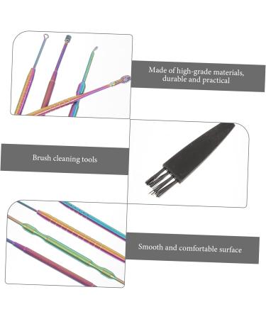 FOMIYES 5 Sets Ear Cleaning Kit - Ear Wax Removal Tools for Adults - Ear Spoon Ear Pick & Ear Wax Scoop - Effective Ear Care & Hygiene - Buy Online on GoSupps.com