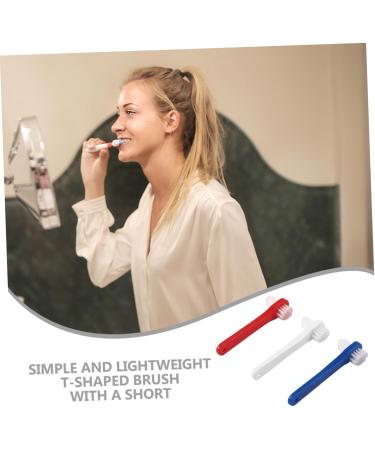 Minkissy 15 STK Toothbrush for Dentures | Portable Cleaner for Partial Dentures & Prosthesis Care Accessories - Buy Online on GoSupps.com