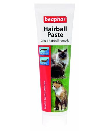 (4 Pack) Beaphar - Hairball Paste 2 in 1 100g With Pre-Biotic