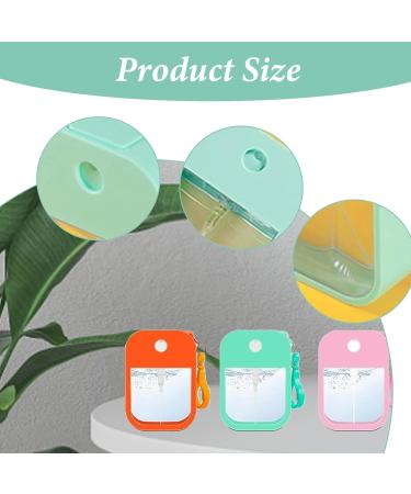 6 Pack 38ML Portable Card Spray Bottle Moisturizing Sprayer Box Alcohol Hand Sanitizer Spray Bottle Reusable Hand Sanitizer Holder Portable Perfume Atomizer for Women Men Travel Essentials - Buy Online on GoSupps.com