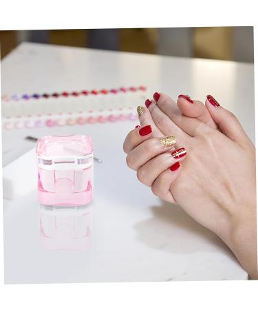 FRCOLOR Nail Art Brush Cup Equipment Manicure Crystal Glass - Buy Online on GoSupps.com