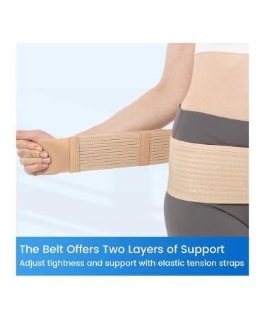 LXSMNO1 Sacroiliac SI joint hip belt for lower back pain relief sciatica and pelvic support with nonslip design Within 72112cm Beige - Buy Online on GoSupps.com