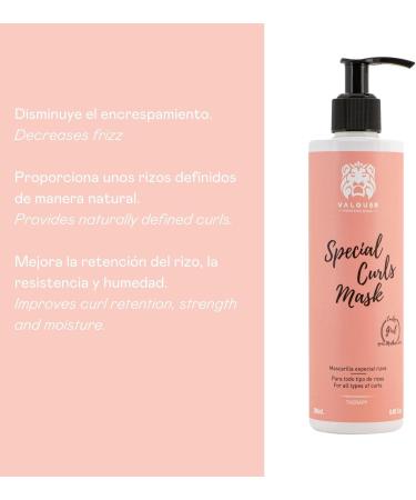 V lquer Professional Special Curl Masque 1000 ml - Curly Girl Method - for curly hair - sulfate free - salt free - Vegan Curly Hair - Perfect Curls - 96% natural origin - Buy Online on GoSupps.com