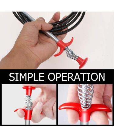 Buy Baluue Flexible Grabber Tool - Extendable Drain Cleaning & Litter Pick Tool - Perfect for Home & Toilet - Buy Online on GoSupps.com