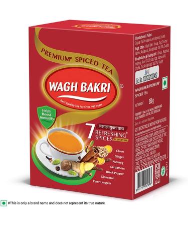 Wagh Bakri Spiced Tea - Masala Chai - 250 g - Lose - Buy Online on GoSupps.com