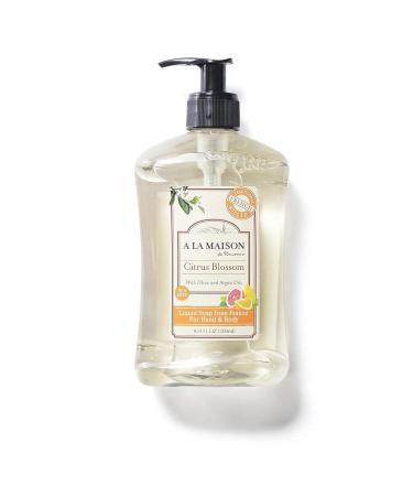 A LA MAISON Citrus Blossom Liquid Hand Soap - Triple French Milled Moisturizing Soap 16.9 oz (Pack of 3) - Buy Online on GoSupps.com