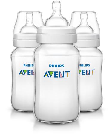 Philips Avent Anti-colic Baby Bottles Clear  11oz  3 Piece