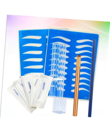 Beavorty 3pcs Practice Pencil Pen with Skin Eyebrow Manual Kit Semi-permanent Storage Microblading - Buy Online on GoSupps.com