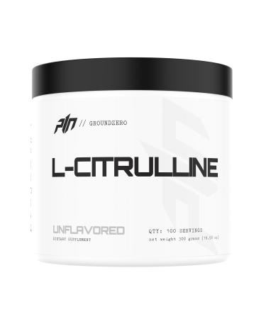 Project #1 L-Citrulline Powder Unflavored 100 Servings Pre-Workout Performance Supplement for Blood Flow and Muscle Recovery