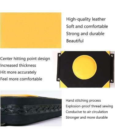 Quiet Punch Doorway Punching Bag - Red | PU Leather, Canvas, High Elastic Sponge Wall Pad for Key Target Training - Buy Online on GoSupps.com