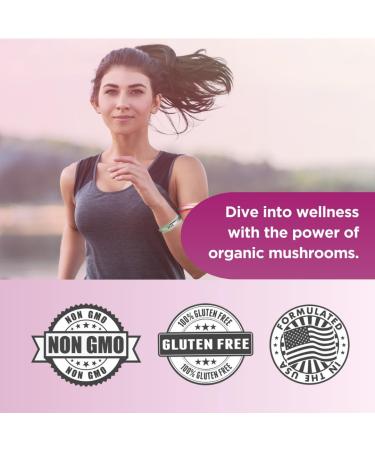 AMVILAB Mushroom Gummies Raspberry Flavored 60 Gummies 1 Month Supply - Buy Online on GoSupps.com