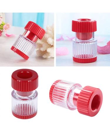 Pill Crusher Container - Portable Plastic Grinder for Tablets - Multifunction Cylindrical Design - Red - Buy Online on GoSupps.com