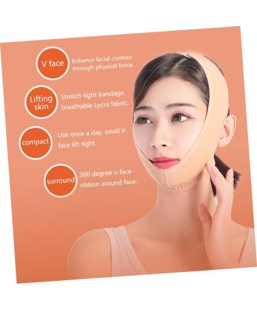 Didiseaon Slimming Strap Face Strap Face Shaper Band Double Chin Strap Glue Tape Waist Band V Line Belt Girdle Thin Face High Elastic Belt - Buy Online on GoSupps.com