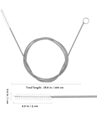 Cabilock Drain Straw Brush Set - 4 Flexible Grabber Claw Tools for Kitchen Sink Drain Cleaning - Effective Home Drain Cleaners - Buy Online on GoSupps.com
