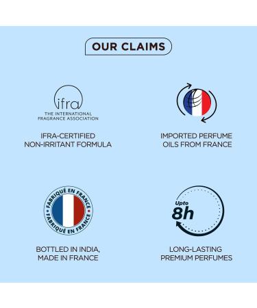 BLU Luxury Man Eau De Parfum Perfume for Men with Lemon Apple Musk|Fresh Refreshing Energising Long Lasting EDP Fragrance Scent 100Ml 3.38 Floz. - Buy Online on GoSupps.com