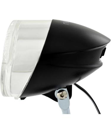 NEAN LED Dynamo Bicycle Light 30 Lux | Automatic & Parking Light | StVZO Approved Front Lamp - Black - Buy Online on GoSupps.com
