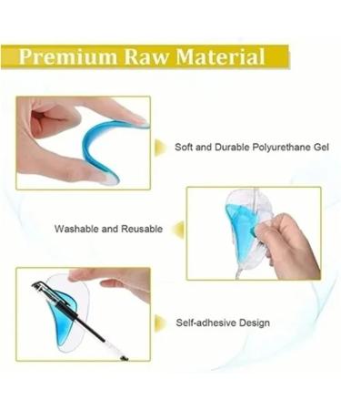 Silicone Feet Corrective Pads | Orthotic Arch Support for Flat Foot & High Heels | Comfortable Cushion Size L - Shop Now - Buy Online on GoSupps.com