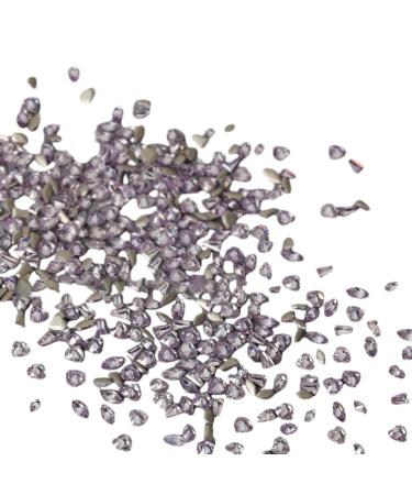 TQUXNGA Nail Art 50 Rhinestones and Irregular Jewels Set for Creative Designs Manicure Purple
