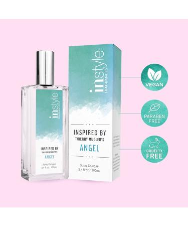 Instyle Fragrances Angel Eau de Toilette | Thierry Mugler Inspired | Vegan & Paraben Free | 3.4 oz - Pack of 1 - Buy Online on GoSupps.com