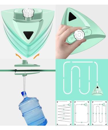 Home Double Side Magnetic Window Cleaner. Ultra-Strong Both Side Glass Surface Cleaning Brush Wiper Tools With Ergonomic Handle Design For High-Rise And Car Glazed Windows Thickness 5-25Mm Colour:Pink Green5 35 - Buy Online on GoSupps.com