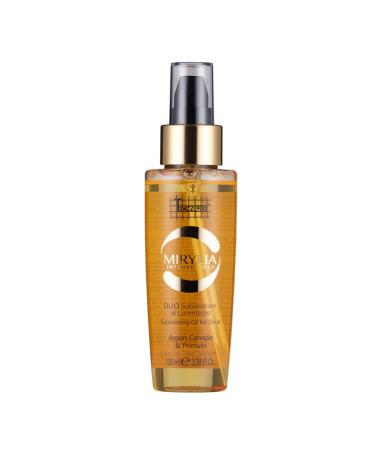 TECHNIQUE MIRYLIA INTENSE GOLD HAIR OIL SUBLIMATING SHINE WITH ARGAN CANAPA & PRIMULA 100 ML