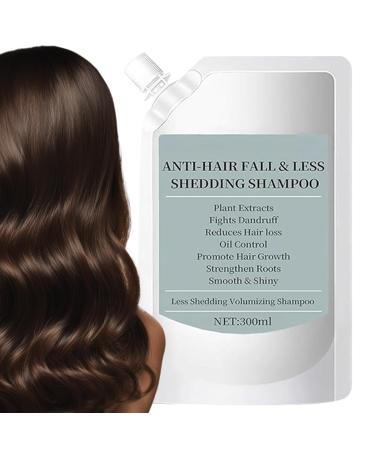 Volume shampoo for fine hair strengthening volume shampoo 300 ml cleansing care with natural plants for daily hair use women men family