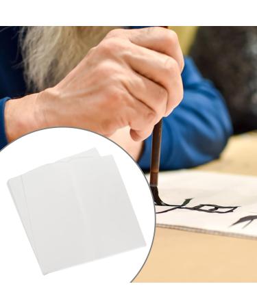 NUOBESTY 100pcs Sumi Professional Practice Brush Art Xuan Writing Diy Traditional Chinese Calligraphy Papers White 34.5X34.5X0.1CM - Buy Online on GoSupps.com