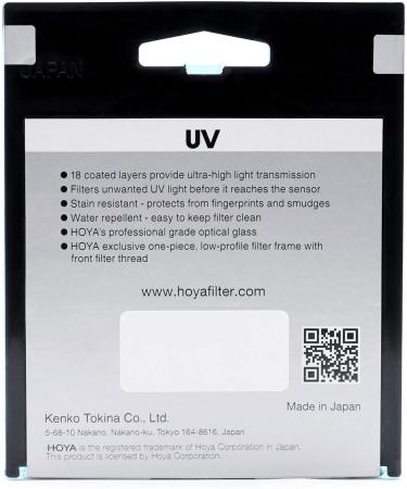 Hoya Fusion One UV Filter 43mm - 94% UV Protection - Buy Online on GoSupps.com