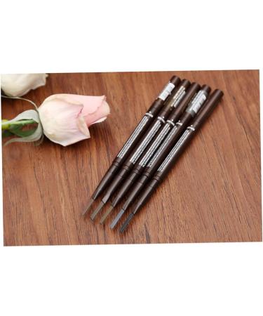 Beavorty 3pcs 2 1 rotate eyebrow pencil eyebrow pencils eyebrow filler brow brush Coffee eyebrow pencil - Buy Online on GoSupps.com
