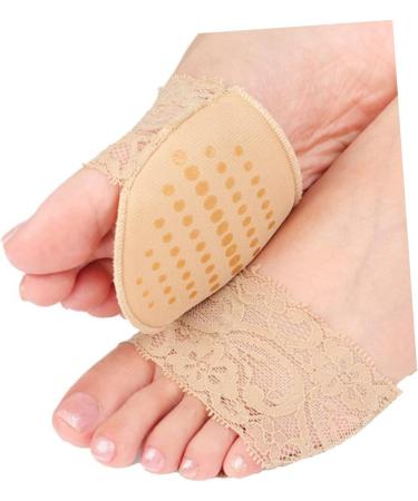 FOMIYES Half Insole Crystal Sphere Cushions for High Heels | Metatarsal Foot Pads | Invisible Cross High Heel Pads | Comfortable Foot Massage | 2 Pair Set - Buy Online on GoSupps.com