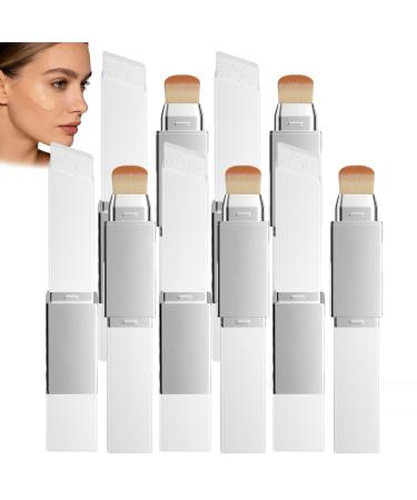XUSHAOLUN Set of 5 2-in-1 color-changing foundation sticks full coverage natural finish light concealer moisturizing matte foundation and concealer long-lasting and waterproof cream 5