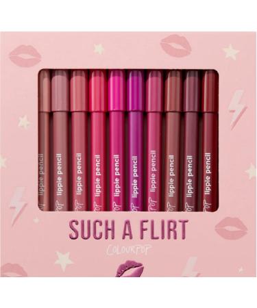 ColourPop SUCH A FLIRT Lippie Pencil Liner Set Vault Matte Pinks