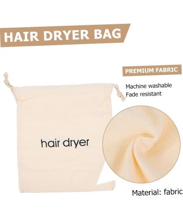OHPHCALL Organizer Tools Hair All Hairdryer by and Inch Storage Pouch Hotel Blow Draw Modeling Styling Beige 33x30cm Beige - Buy Online on GoSupps.com