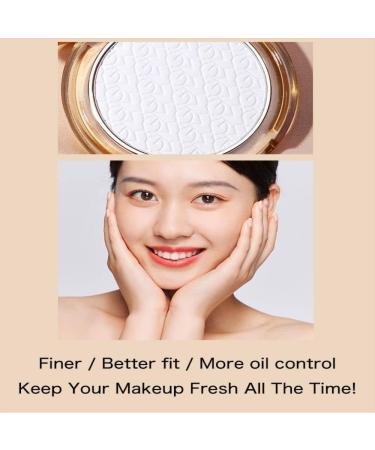 New Golden Diamond Face Powder Matte Perfection Pressed Powder Summer Oil Control Pressed Powder Summer Oil Control Matte Perfection Pressed Powder Face Powder Compact (#02 Pearlescent Ivory-3PC) - Buy Online on GoSupps.com