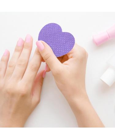 LALAFINA Gel Nail Remover Wipes 200 Sheets Nail Polish Remover Wipes Lint Nail Wipes Heart Shape Gel Nail Polish Remover Pads for Polish Clean Acrylic Nails Remover Purple - Buy Online on GoSupps.com