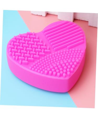 Buy Heart-Shaped Silicone Makeup Applicator - 8X8.5cm Brush Cleaner | International Shipping Available - Buy Online on GoSupps.com