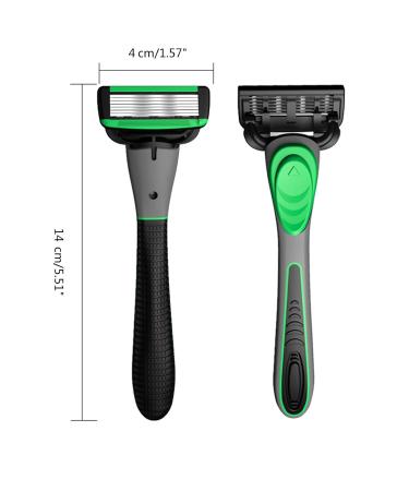 Multi-Head Shaving Set - 7 Interchangeable Options Durable Non-Slip Rubber Handle for Ultimate Grooming - Buy Online on GoSupps.com