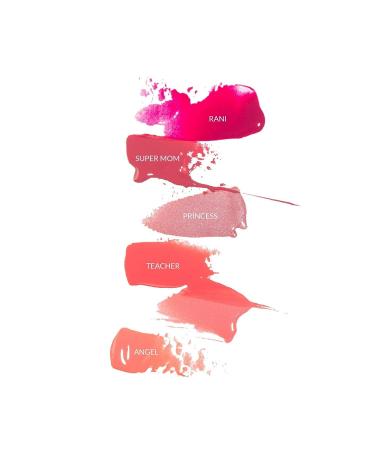 VASANTI Power Oils Lip Gloss - Full Coverage, Non-Sticky Shine, Lip Nourishing Oils - Paraben-Free, Vegan, Cruelty-Free (Super Mom) Nude Taupe Mauve - Buy Online on GoSupps.com