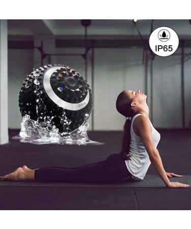 Vibrating Massage Ball Wolady - 4-Speed High-Intensity Relief for Muscle Tension & Pain - Fitness Yoga Roller - Buy Online on GoSupps.com