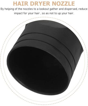 DOITOOL 2pcs Salon Hair Dryer Nozzle Replacement Set - Narrow & Wide Plastic Concentrator Attachments for 4.5cm Diameter Blow Dryer - Non-General Type - Buy Online on GoSupps.com