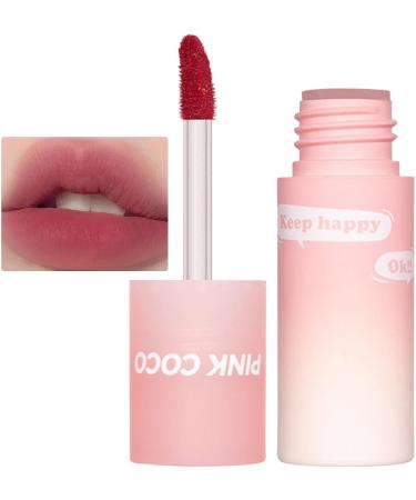  LINGJIONG Matte Lipstick | Velvet Moisturizing Lip Stain Matte | Long-lasting pigmented lip gloss soft matte makeup long-lasting glossy lipstick Lingjiong - Buy Online on GoSupps.com