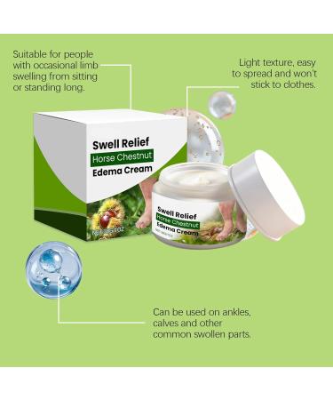 Relief Cream | 30g Nourishing Massage Balm and Body Cream - for Massage and Relaxation of Shoulders Elbows Legs Ankles and Feet - Buy Online on GoSupps.com
