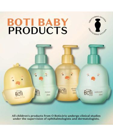 O BOTICARIO Boti Baby Conditioner 200ml - Hypoallergenic, Vegan, Tear Free, Alcohol-Free, Paraben-Free & Dye-Free - Buy Online on GoSupps.com