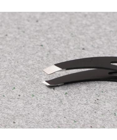Beaupretty Stainless Steel Eyebrow Tweezers - 2 Pack Hair Removal Tool for Men & Women Perfect for Precision Plucking - Buy Online on GoSupps.com