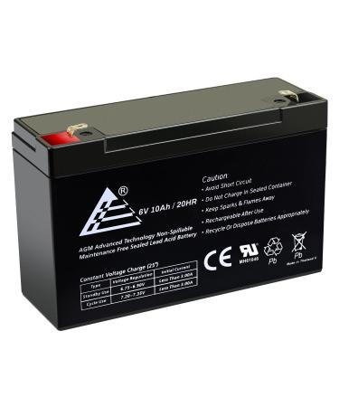 6V 10Ah Sealed Lead Acid Battery ECI Power