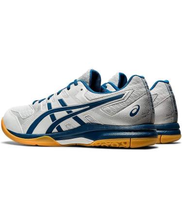 ASICS Gel-Rocket 9 Men's Shoes - Glacier Grey/Mako Blue - Size 6 - Buy Online on GoSupps.com